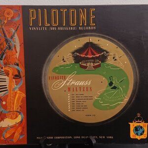 Karl Kritz & Orchestra - Favorite Strauss Waltzes - Circa 1946 - 4 Shellac 78rpm